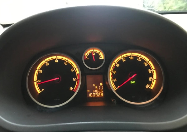 Opel Corsa cena 12900 przebieg: 160930, rok produkcji 2010 z Bychawa małe 232